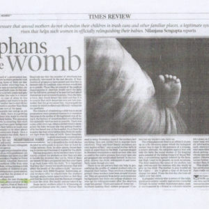 Orphans in the womb - Times Review